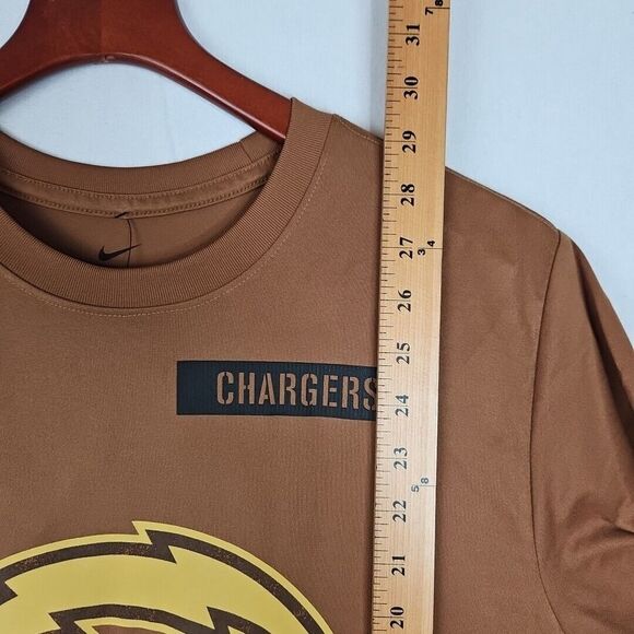 Nike Los‎ Angeles Chargers NFL 2023 Salute To Service Legend Shirt Men's Size S - Picture 8 of 9